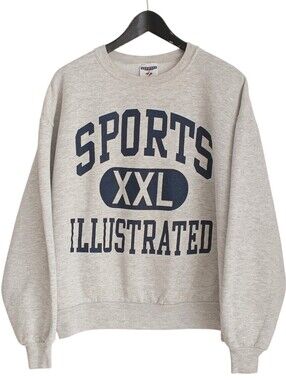 Vintage 90s Sports Illustrated Crewneck Sweatshirt Jerzees Size XL